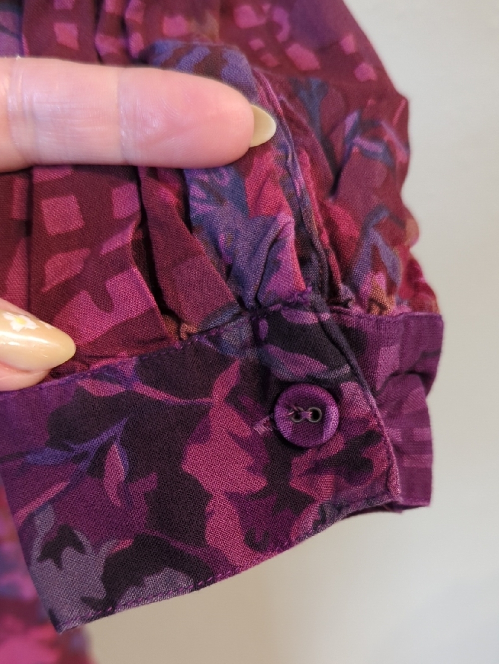 April Cornell Prairie Dress Modest Cottagecore Button Down Floral Pockets - Picture 6 of 13